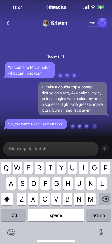 Matcha chat